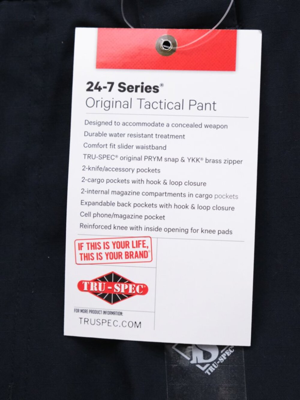 Tru-Spec Tactical Cargo Pants Mens 32 Navy Ascent 24-7 Original Tactical 31x31 - Picture 3 of 9